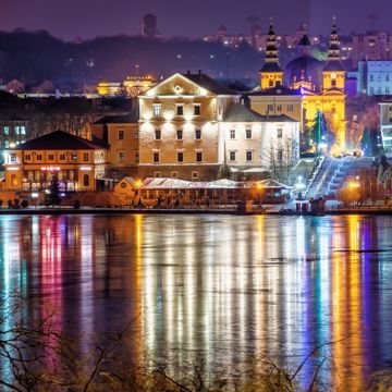 Святковий Тернопіль та замки